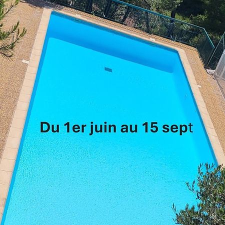 Appartement En Residence Avec Piscine Bandol Dış mekan fotoğraf